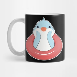 Dolphin with Swim ring Mug